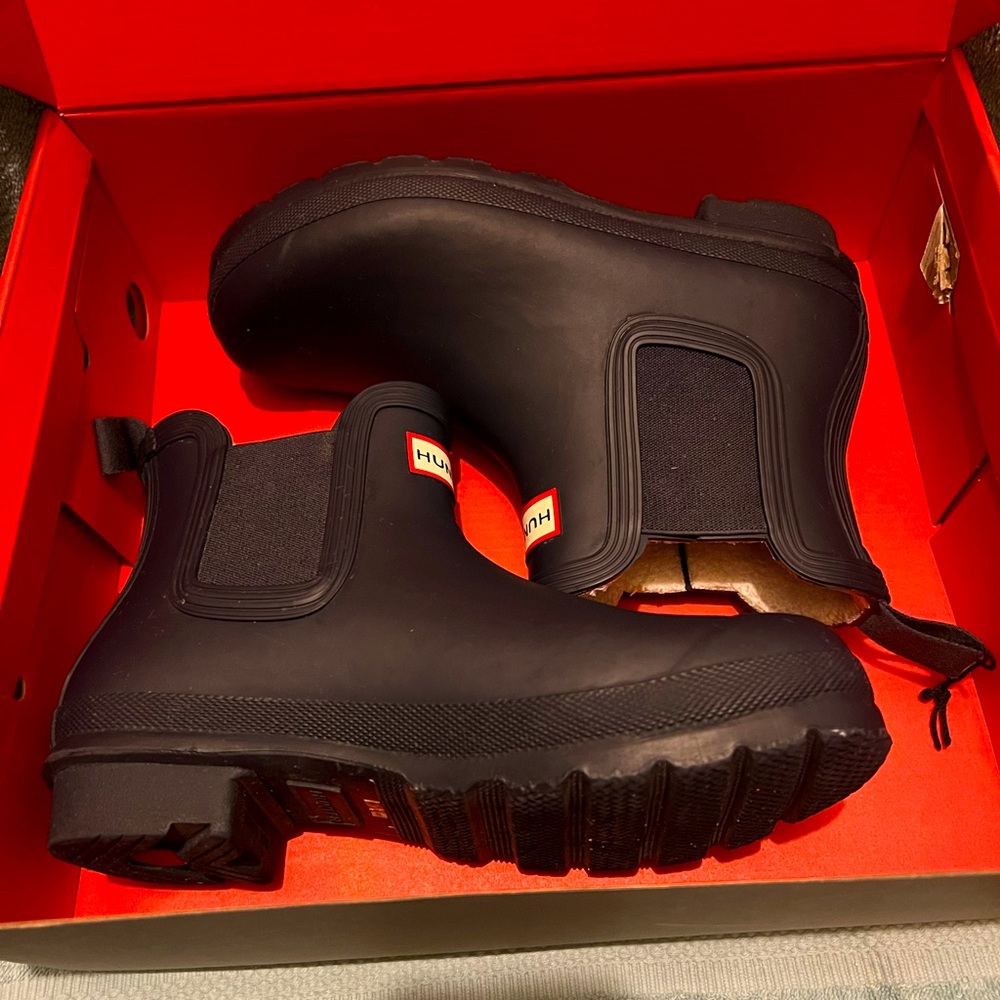 Hunter rain boots